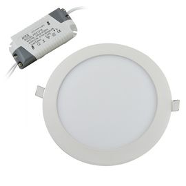 Voyants blancs chauds du rond LED, lumière menée ronde de panneau de plafond de 12 W