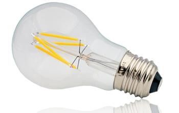 Haute ampoule efficace de filament de PFC 0,85 4000K 4W E27 LED pour l'école