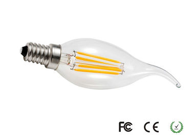 Ampoules de filament de style ancien d'Edison 4 angle de faisceau de la forme 360º de bougie de watt