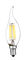 Ampoules de petite bougie de vis de filament du rendement élevé E12S 4W 35*120mm