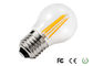 Blanc chaud d'ampoule de filament de la haute performance 3000K E27 C45 4W Dimmable LED