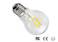 Ampoules accrochantes pures Dimmable de filament du blanc 420lm 3000k e12s 4w