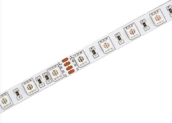 Lumières de bande de SMD5050 12V 60LEDs/M Flexible Rgb Led pour la décoration de partie