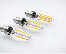 Ampoule naturelle de bougie de filament du blanc 5000K CRI85 LED d'OEM/ODM