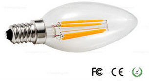 Ampoule de bougie de filament de l'économie d'énergie PFC 0,85 E14 4W LED pour des salons