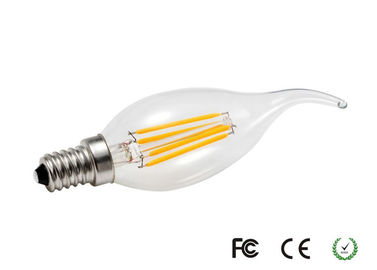Ampoules accrochantes de filament de bougie écologique de l'écart-type 5 C35 4W pour des lieux de réunion