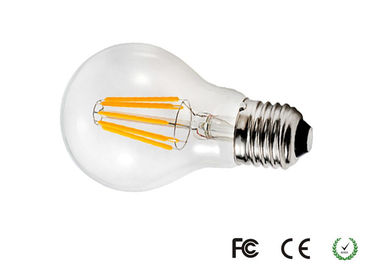 ampoule 110V de filament de C.P. 85 Dimmable LED de 630lm E26 6W pour l'hôpital/école