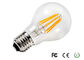 CE d'intense luminosité d'ampoule de filament d'A60 6W E27 Dimmable LED/RoHS AC100V - 240V