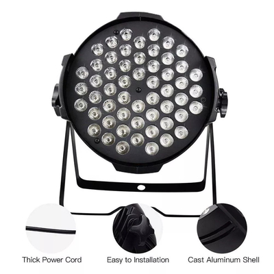 Étape professionnelle d'église de DMX512 LED allumant 54PCS X 3W RVB 3IN1
