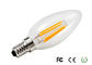 Ampoule unique de bougie de filament de l'économie d'énergie LED 4 watts pour des lieux de réunion