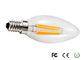 durée de vie d'ampoule de bougie de filament de 4Watt C35 LED longue pour l'éclairage résidentiel
