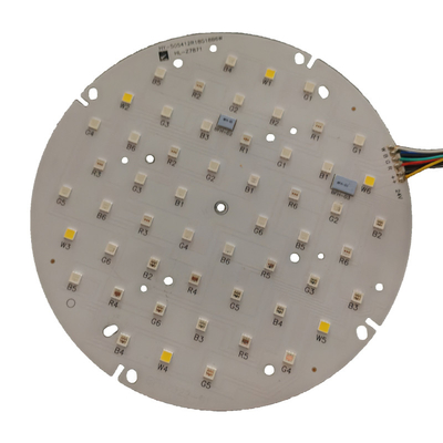 Tableau de lumière LED par RGBW 380W 45W Alliage d'aluminium personnalisable